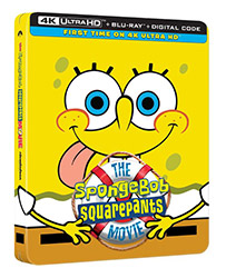 The SpongeBob SquarePants Movie [4K UHD Steelbook+ Blu-Ray +...